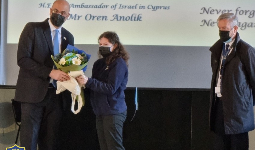 Guest Speaker HE The Ambassador of Israel in Cyprus Mr Oren Anolik